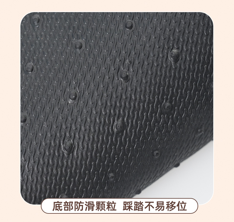 Blue Rain Cartoon Car Floor Mat Cute Cat Wire Ring Dirty Resistant Anti-Slip Protective Mat Floor Mat Easy to Clean Foot Mat