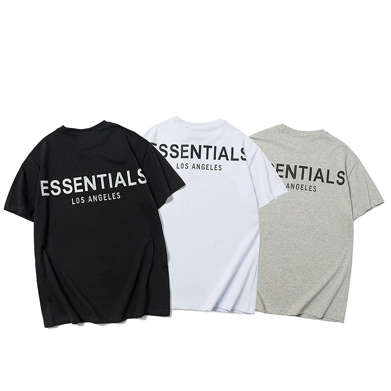 Футболка с коротким рукавом Fear of God Reunion Essentials Los Angeles Limited High Street для мужчин и женщин