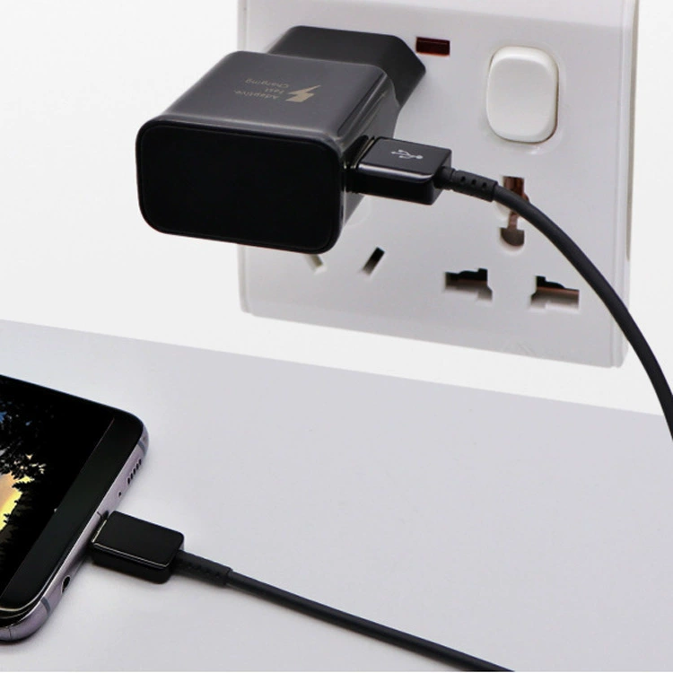 S8 быстрая зарядка подходит для S6/S8/S9/10 быстрая зарядка, голова QC3.0, европейские и американские вилки