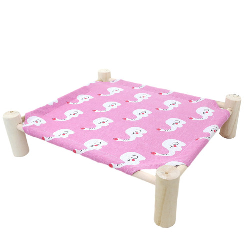 Pet bed foreign trade cat solid wood suspended bed puppy breathable bed kitten scratch-resistant detachable nest dog and cat daily use wholesale