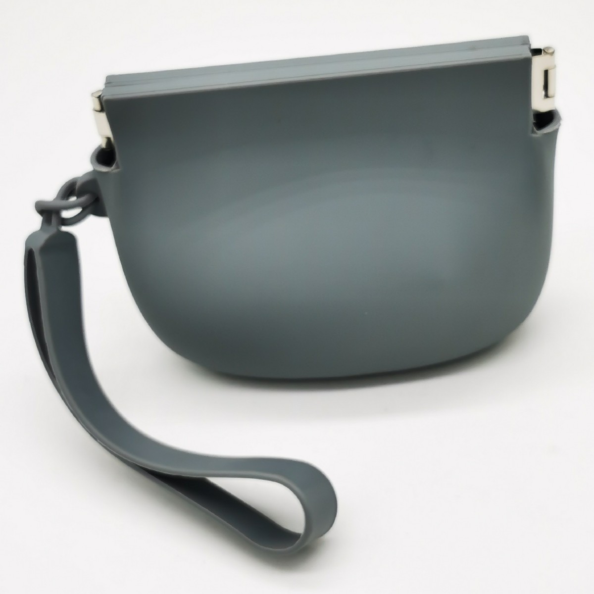 新型シリコン製スプリットコインバッグ、ハンドストラップ付き、コイン収納バッグ、口紅、イヤホン、鍵収納ボックス