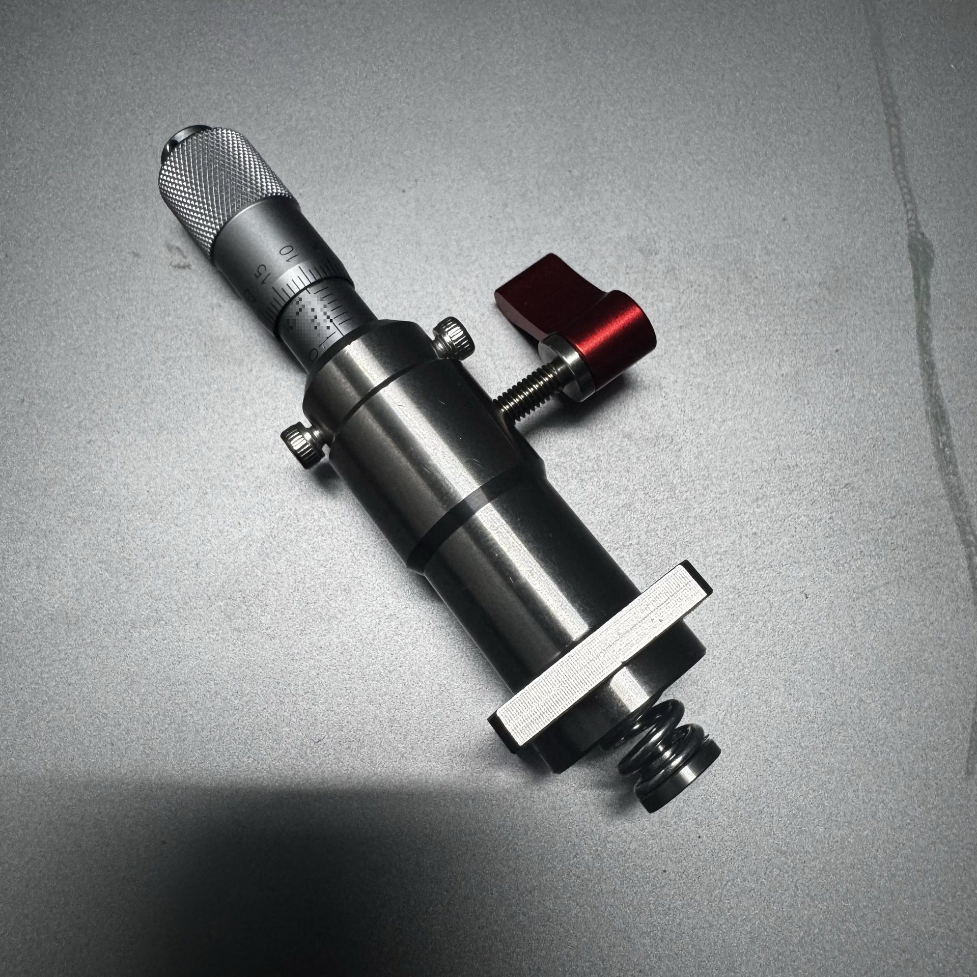 点胶机千分尺 微分尺底座 调胶点 点胶机配件千分尺座整套组件