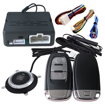 Kaiqi Sheng Comfort Keyless Car anti-theft device - pke-starts-without-flashing-light-with-q01-remote-control