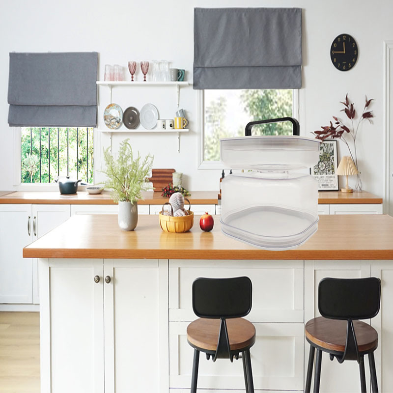 barattolo per sottaceti separatore secco e umido da cucina barattolo per sottaceti distributore secco e umido barattolo a clessidra contenitore di plastica_voghion.com