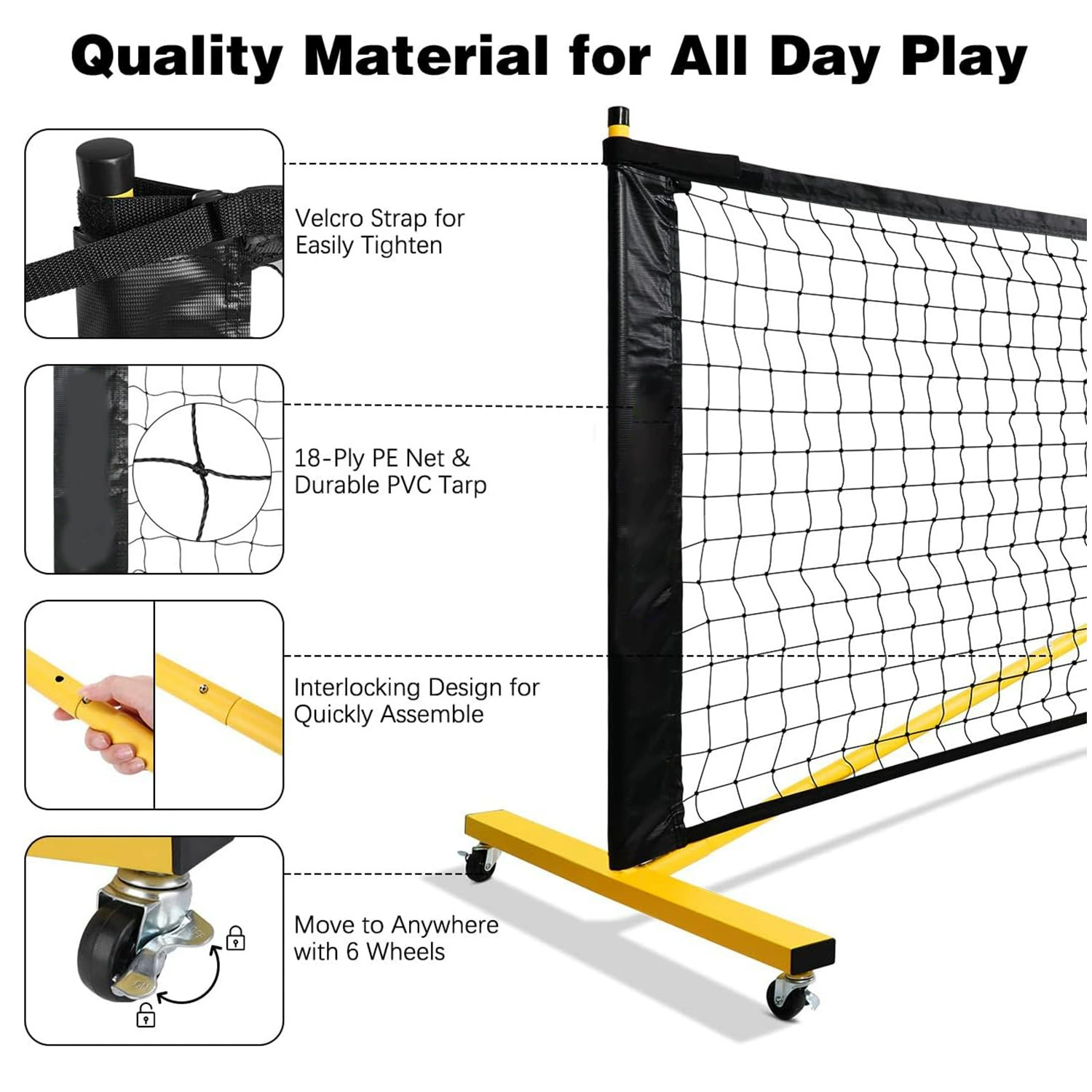 Poppita Pilling Stadium Grid Grid Set Set Set outdoor Sports Training Silicone Positioning Line Line