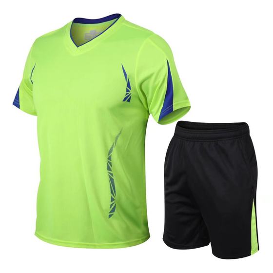 Summer Loose Casual Sports Suit Men's Short-sleeved Shorts Two-piece Couple's 8313