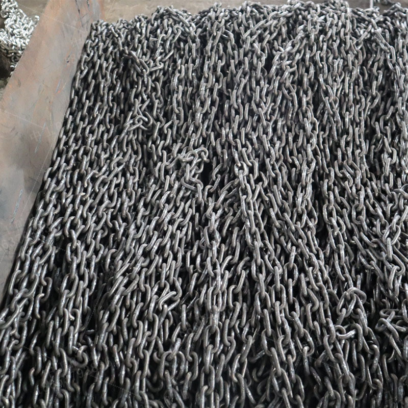常用规格40T链条20锰硅刮板机圆环链40T刮板链条