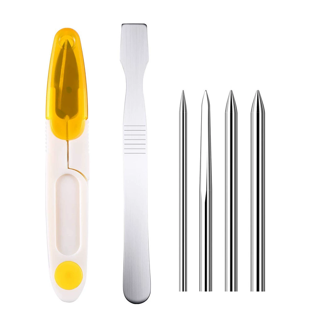 Браслет из паракорда, вязальная игла, аксессуары для браслета для выживания на открытом воздухе, игла из паракорда из нержавеющей стали, аксессуары для рукоделия «сделай сам»