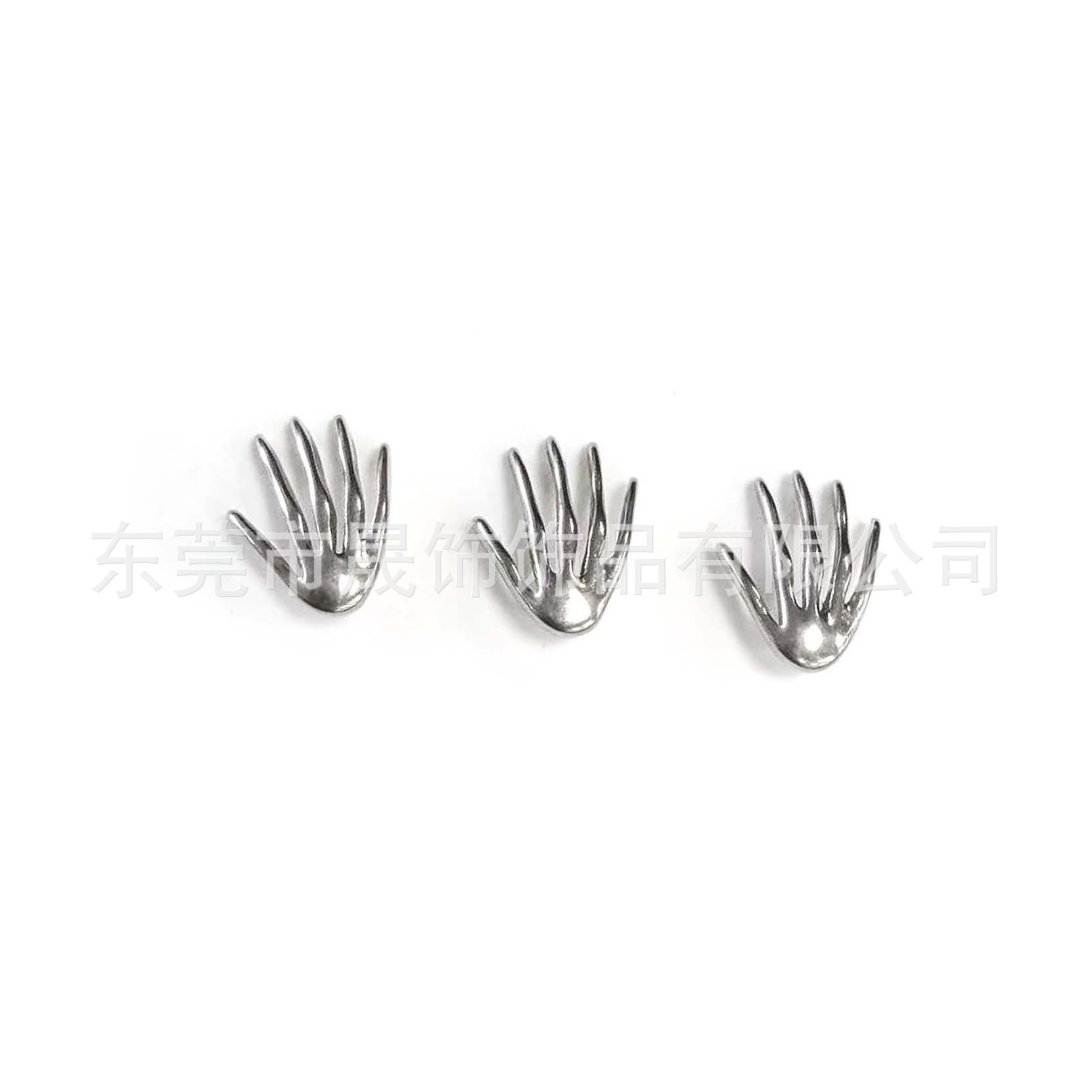 F136 Titanium Alloy Skull 手鬼 Prong Ear Stud Helix Cartilage Stud Labret Stud G23 Titanium Piercing Jewelry Accessories