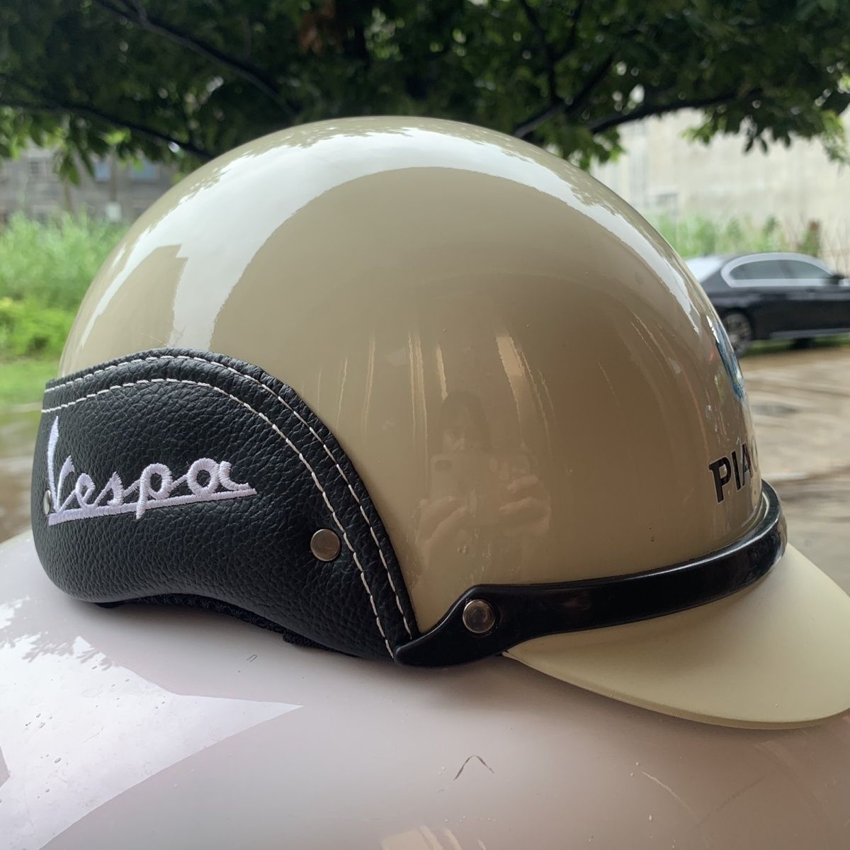 Vespa Piaggio Helmet - Original Vietnam Import - Fashionable, Lightweight