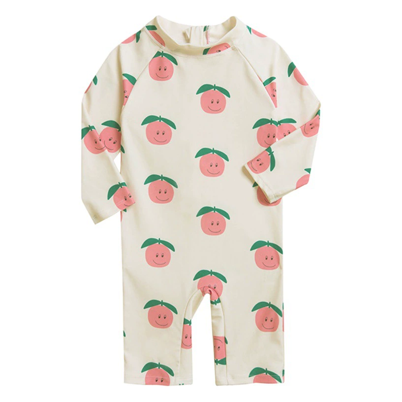 Новые детские цельные купальники, солнцезащитный крем, быстросохнущая детская одежда для серфинга, оптом, купальники для мальчиков и девочек