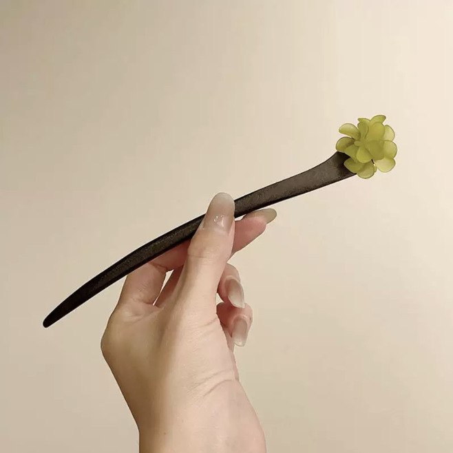 新中式发簪发饰高级国风盘发发钗汉服旗袍马面裙流苏古风簪子|undefined