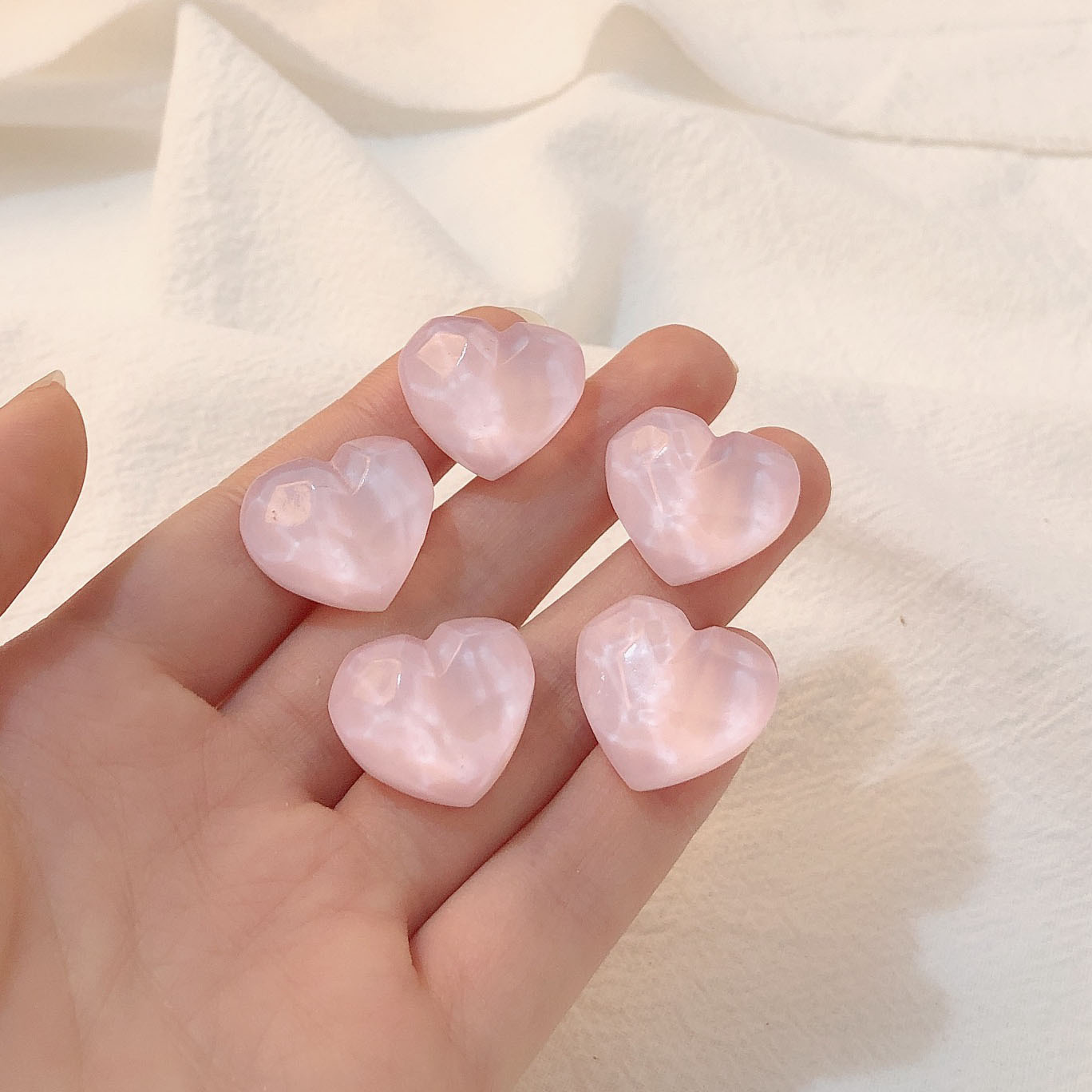 Cuerdas de cabeza diy accesorios de joyería hecha a mano red arco rosa rosa de resina de melocotón orejas accesorios de joyería para el cabello