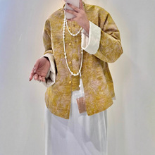 深圳南油原创高端秋冬高级极简松弛两面穿宽松外套时尚精品女装