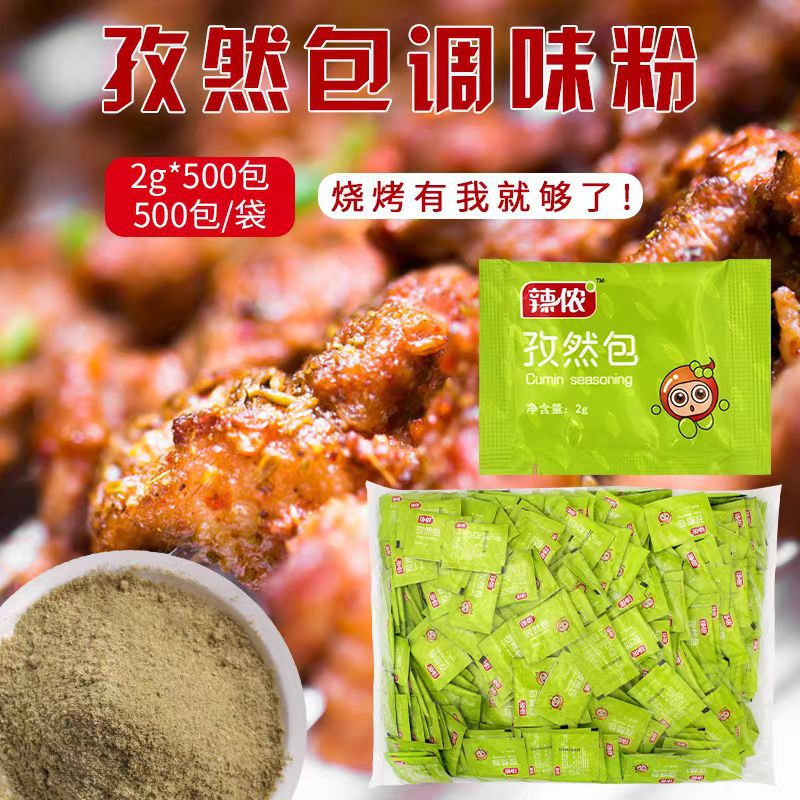 辣侬烧烤撒料2g 孜然撒料外撒粉烧烤烤肉小吃调味料批发 厂家直销