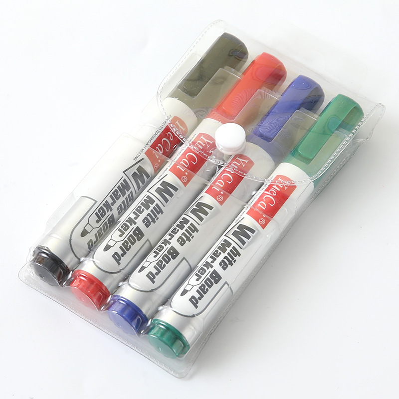 Yuecaí       WB105-24 cajas de PVC exportadas de gran capacidad escritura lápiz de pizarra borrable de agua