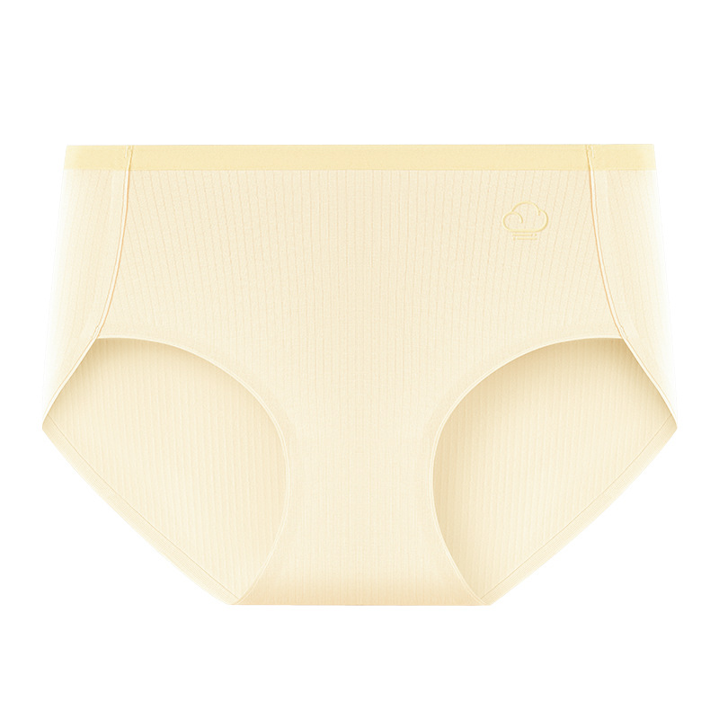 Sin costuras, alto elástico, cintura media, algodón de gran tamaño, bolso, clima de cadera, algodón puro 10A, entrepierna antibacteriana, entrepierna de algodón, calzoncillos para mujer