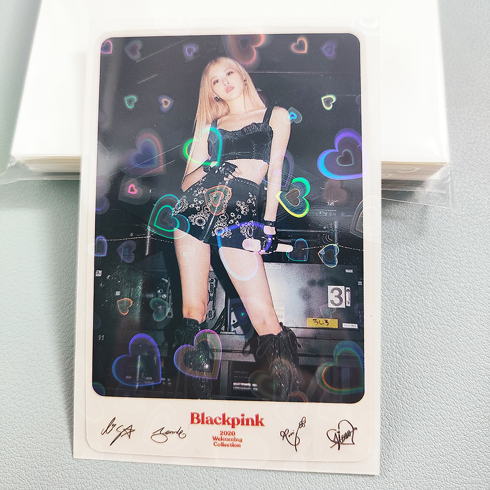 61*91 (amor floración láser blanco)(20 seda 50 unids/bolsa)