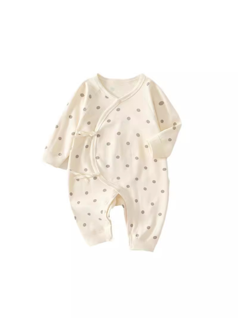Chaqueta de mariposa de bebé recién nacido, mono de manga larga de algodón para bebés, modelos de primavera y otoño, mampara deshuesada de otoño para bebés recién nacidos