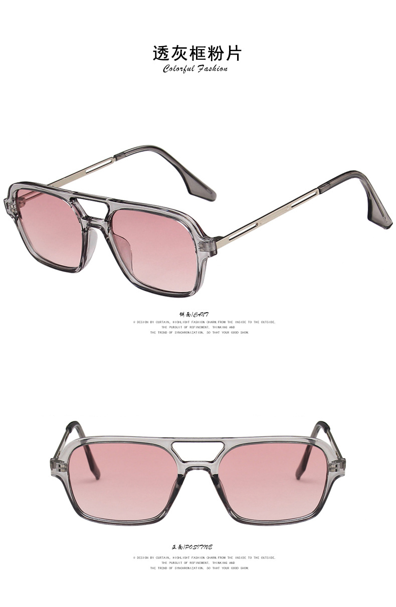 60g Weight UV400 Protection Lens Material Outdoor, Travel, Party, Fishing Occasion Women'S, Men'S, Unisex Gender Elegant, Hip-Hop, Retro, Fashion Style Grey, Green, Blue, Transparent, Black Color Elegant Hip-Hop Retro UV400 Protection Women's Sunglasses 7