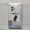 [Blister box] Transparent four-corner anti-fall soft shell [Fine holes]