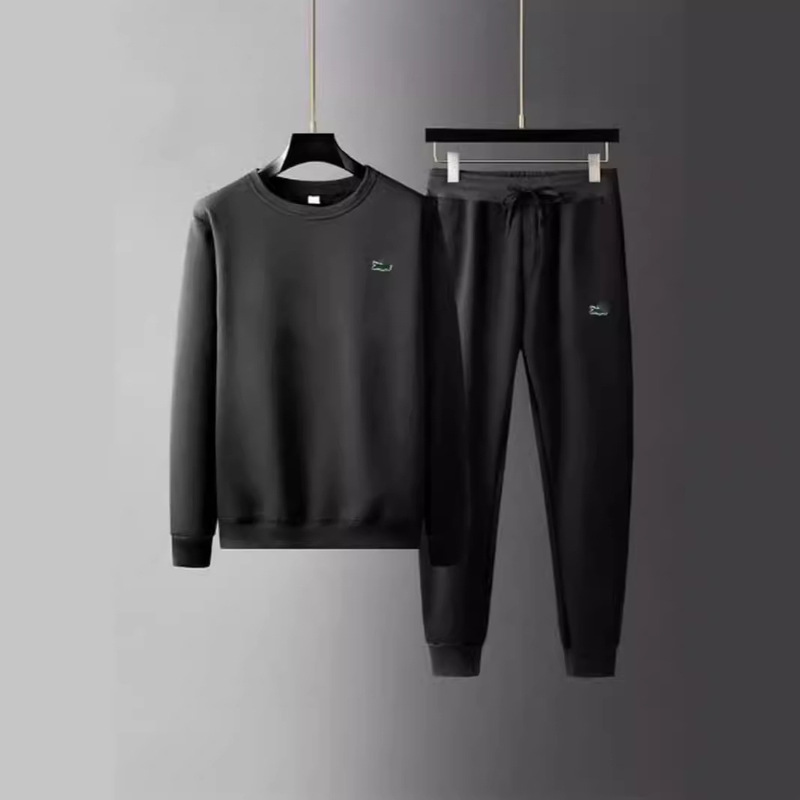 2024 Cross-border Export Exclusive Supply Europe and America Men's Sweatpants Fashion Jogging Sportswear suit Wholesale