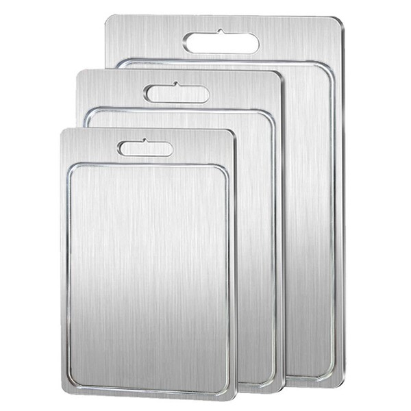 antibacterial double-sided cutting board stainless steel