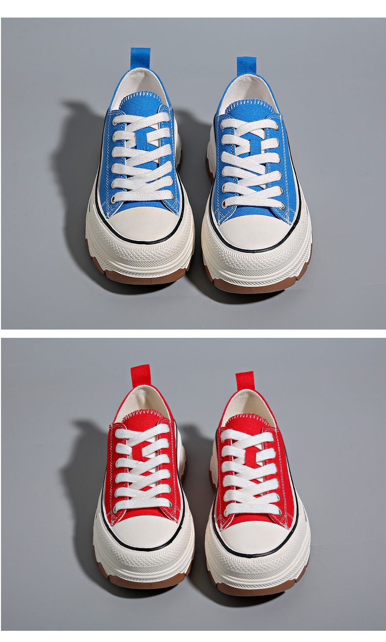 Damen Freizeitschuhe Wanderschuhe Sneakers Synthetisches Canvas Leicht zu reinigende Schuhe_voghion.com