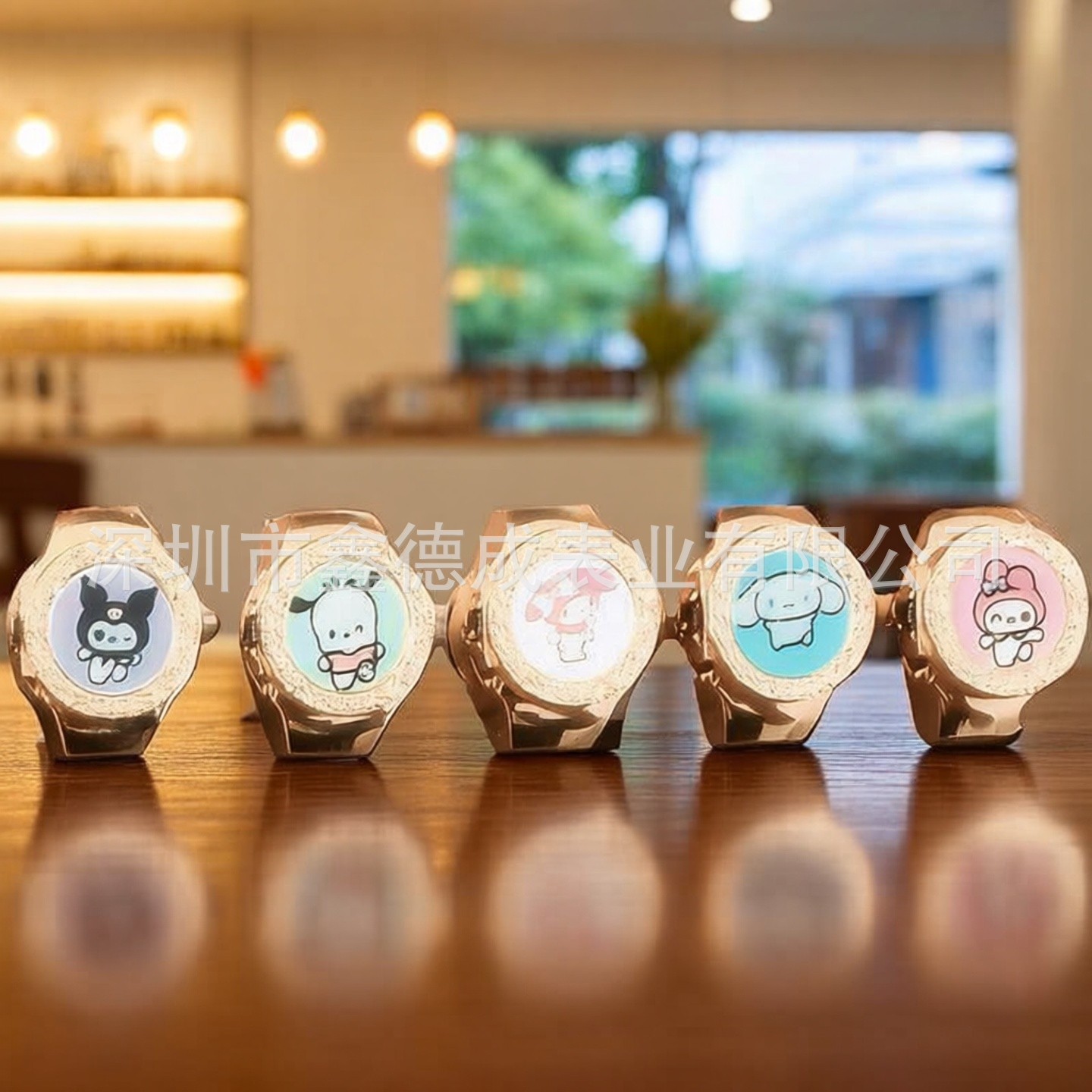Watch Wholesale Ring Watch New Mini Cartoon Creative Ring Watch Niche Watch Finger Watch