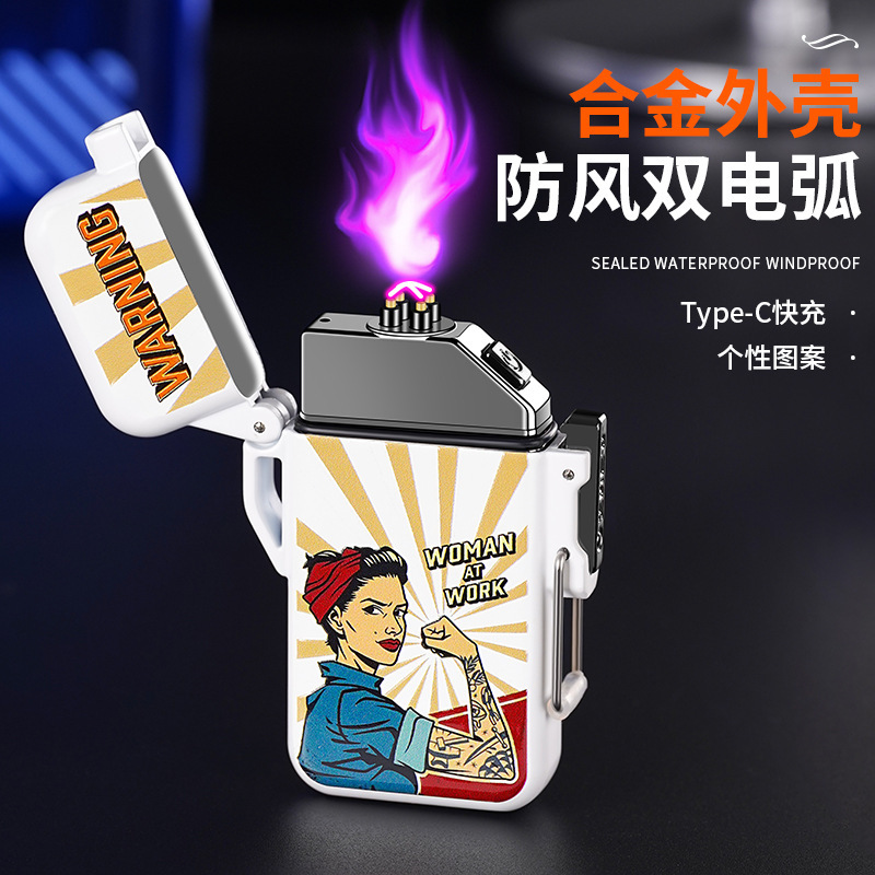 New 153 double arc waterproof machine outdoor with lanyard men's gift high color value factory direct wholesale on behalf