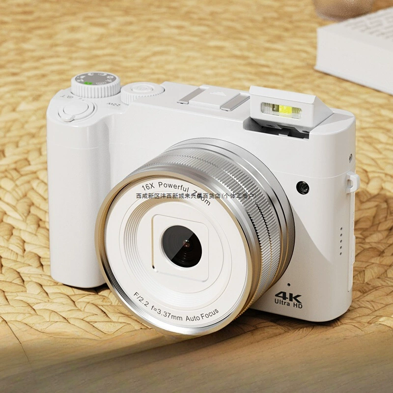 Цифровая зеркальная камера с двумя камерами (передняя и задняя) для видеоблогинга, высококачественной фотосъемки путешествий, удобная для начинающих, подходит для студентов, идеально для девочек для селфи, заменяет CCD1.