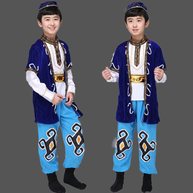 Костюм для этнических меньшинств Детский костюм для выступлений
