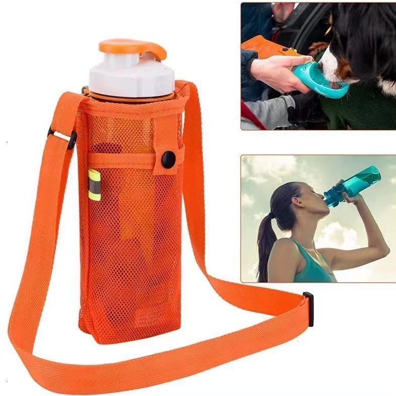 Amazon Venta caliente Yoga Fitness Bolsa de olla de succión magnética de gran capacidad de fitness taza de agua bolsa de mensajero spot de fábrica al por mayor