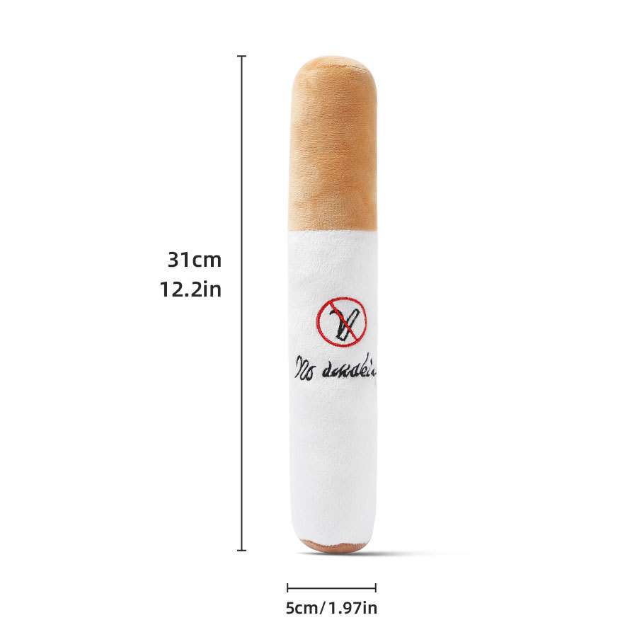Juguetes para mascotas explosivos transfronterizos, resistentes a la mordedura, cigarrillos vocales, juguetes para morderse, juguetes para perros, suministros para gatos, almohadas image 6