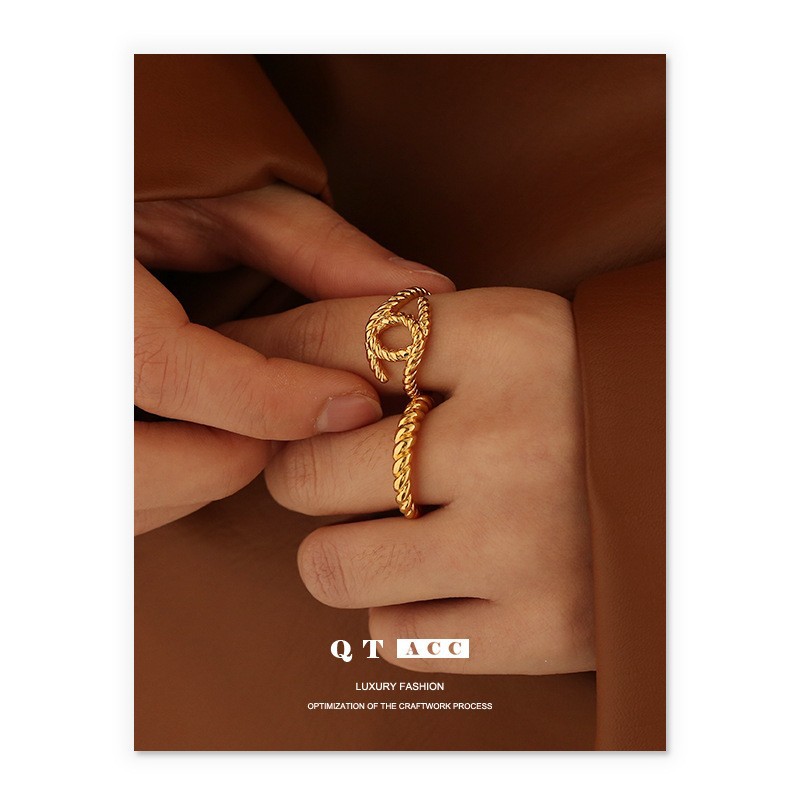 Brand fashionable universal adjustable one size ring