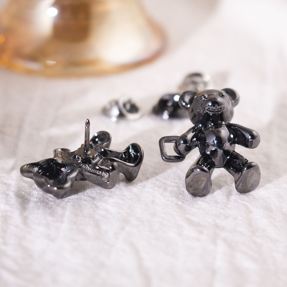 Muñeca de oso artefacto de cintura de pantalón antibrillo desmontable y ajustable botón de cintura grande a pequeño hebilla de cintura universal de dibujos animados