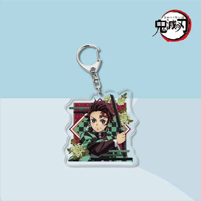 Acrylic keychain, creative pendant, Birthday gift