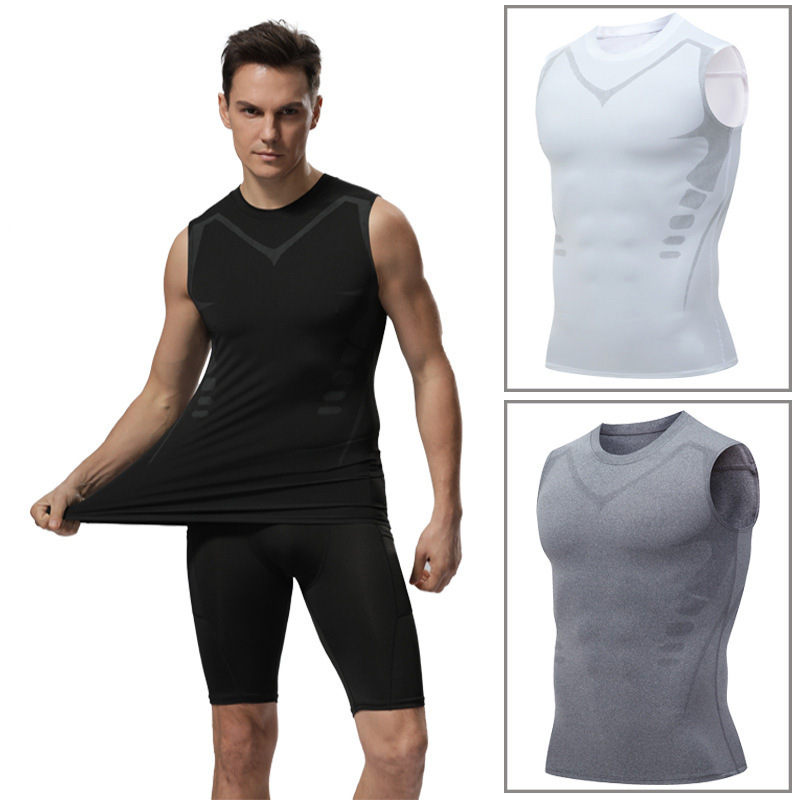 Sports PRO Men's Training Tight Vest Basketball Fitness Running Amazon Clothing Breathable Fitness Vest for Men Sports PRO Men's Training Tight Vest Basketball Fitness Running Amazon Clothing Breathable Fitness Vest for Men