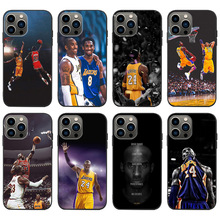 NBA湖人科比适用15手机壳iPhone13promax苹果xr黑曼巴篮球