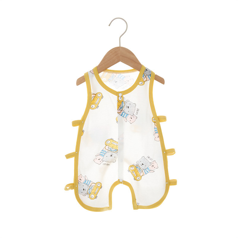 Pipa Clothes Baby Summer 6-8-12 Months Baby Clothes Summer Clothes Baby Vest Opening jumpsuit summer