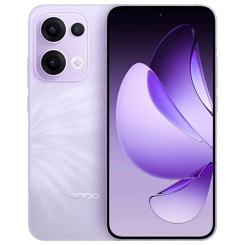 Телефон OPPO Reno13 Pro, 16 ГБ ОЗУ + 512 ГБ/1 ТБ, глубокий черный / бабочек фиолетовый / звездная пыль
