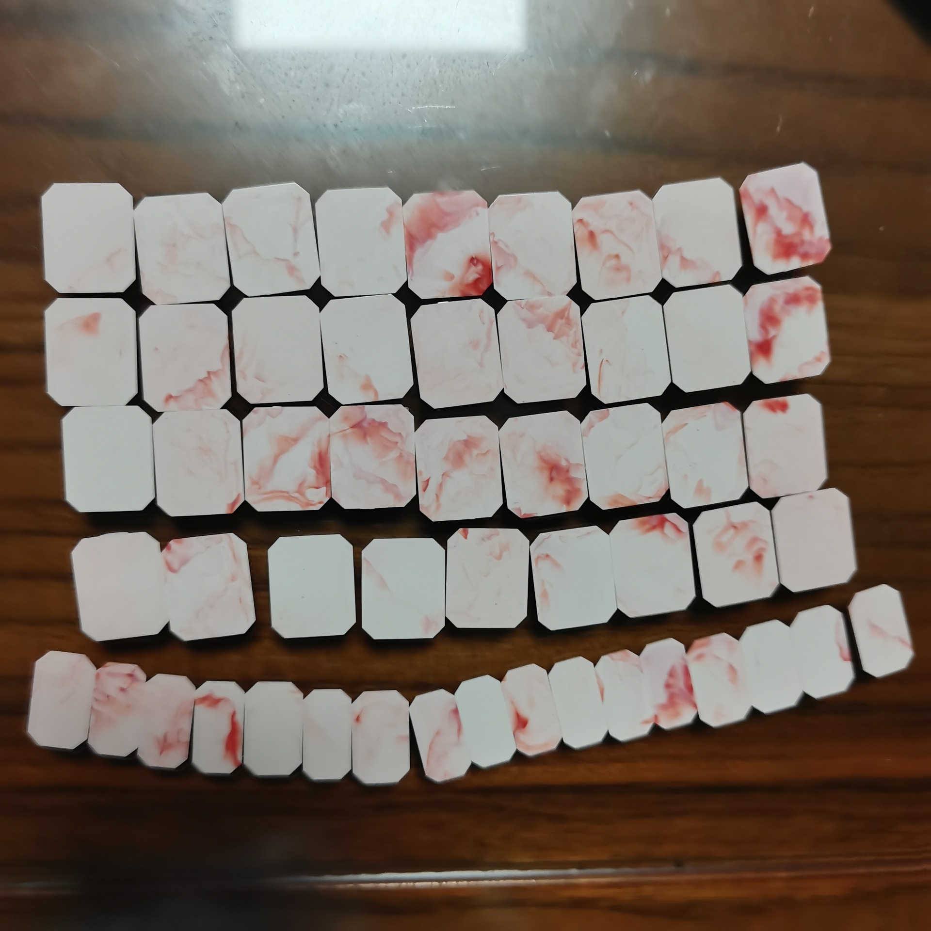 ABS薄片材流纹塑胶多彩仿大理石流纹色母