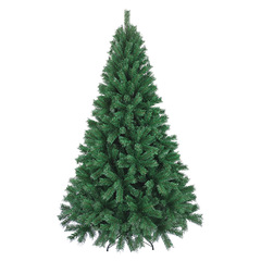 新しい2.1メートルクリスマスツリーグリーン暗号化pvcクリスマスツリー人工シミュレーションクリスマスツリークラシックグリーン普通木
