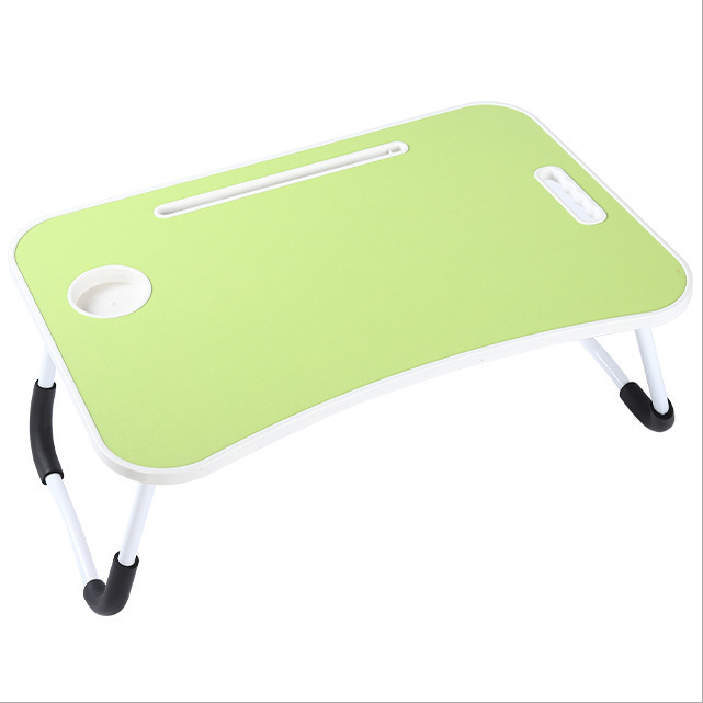 Escritorio de cama plegable mesa de computadora dormitorio dormitorio dormitorio estudio casero pequeña mesa de madera sólida