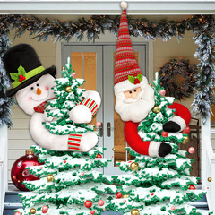 クリスマス装飾用品クリスマスツリートップスター老人雪だるまクリスマスツリーキャップ装飾ホームシーンアレンジドレス