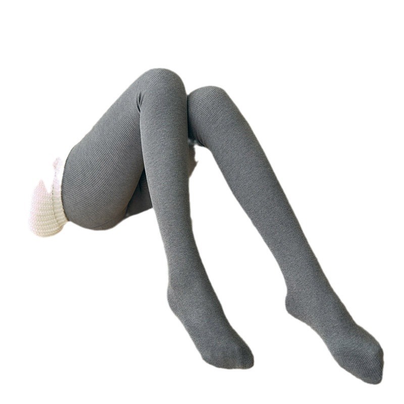 Abbigliamento donna autunno e inverno nuovi leggings a righe verticali leggings per sollevamento e snellimento fianchi, più collant in velluto e ispessiti_voghion.com