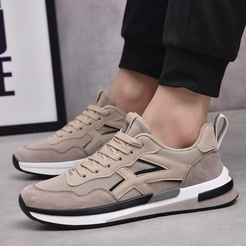 2023 новая дышащая мужская обувь повседневная спортивная обувь мужская легкая мягкая подошва папочка обувь студенческая беговая обувь приливная обувь