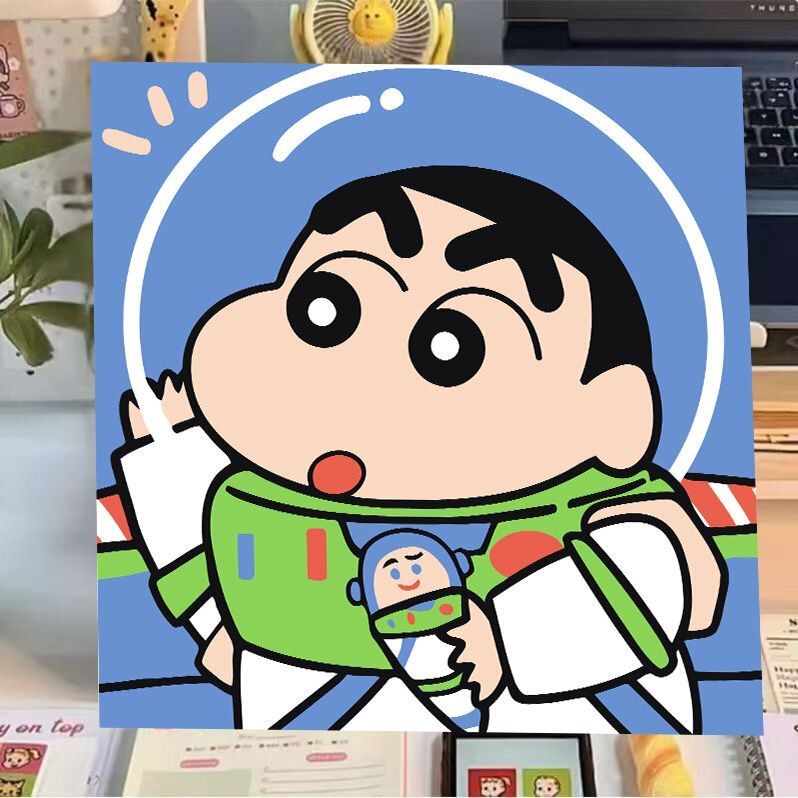漫画 Q バージョンエッグマンパーティーシリーズ DIY デジタル油絵子供の手作り着色油絵装飾品卸売|undefined