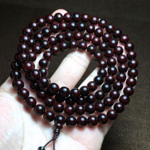 印度小叶紫檀108颗佛珠手链0.8老料高油密高品质念珠男女手串批发
