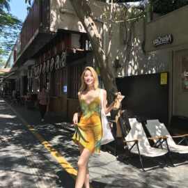 很仙的桔梗法式温柔风超仙吊带连衣裙女夏三亚海边度假拍照沙滩裙